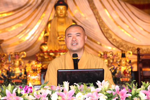 昆山千灯延福禅寺开筵设坛 宏正法师宣讲《心经》