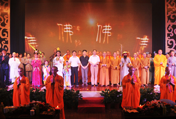 中国佛学院普陀山学院举行2013年中秋晚会