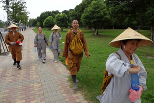 苏州湖嘉寺安徽九华山行脚僧团第四天行程