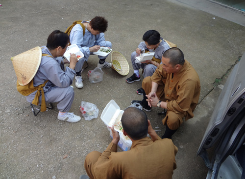 苏州湖嘉寺安徽九华山行脚僧团第九天行程