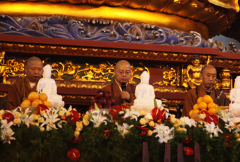 杭州灵隐寺传授护国兴圣二部僧三坛大戒法会第十四天