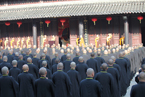 江苏宝华山隆昌寺传授三坛大戒法会第五天