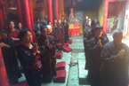 武汉宝桥寺重阳节开展爱老护老活动