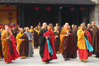 江苏宝华山隆昌寺传授三坛大戒法会第十二天