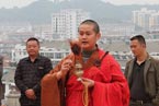 湖北咸安大乘禅寺和云堂圆满完成奠基仪式