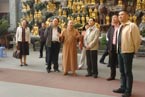 上海徐汇区政协领导一行参观金山东林寺
