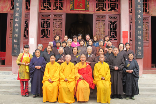 江西宜春西村古林寺隆重举行首届金刚禅七法会
