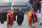 江苏宝华山隆昌寺三坛大戒法会第二十八日