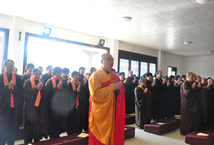 浙江丽水龙泉崇仁寺举行华严普佛大法会
