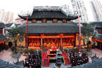 上海玉佛禅寺消除公共隐患保护性修缮工程祈福水陆法会第五天：告赦、佛供