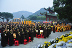 广东四会六祖寺举行界莲法师生西追思法会