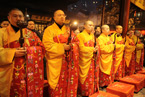 上海玉佛禅寺癸巳年冬至众姓水陆法会第六天