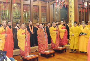 上海西林禅寺2013年冬至水陆法会功德圆满