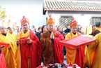 江苏南通太平禅寺冬至水陆法会第七天：圆满香、送圣
