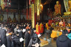 上海西林禅寺举行年终来授记、佛前大回向法会