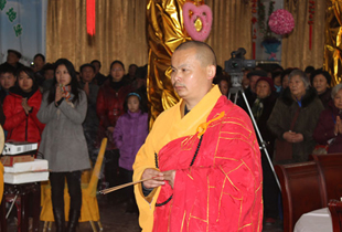 江苏泰兴庆云禅寺、佛教慈善功德会举办年终大型救助暨新年团圆活动