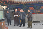 江苏徐州市民宗局对兴化寺进行节前安全检查