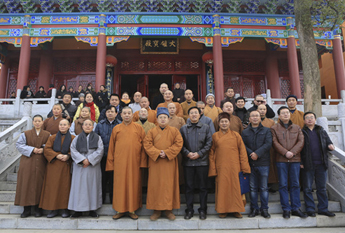 湖北佛协教务委员会举行推进“和谐寺院”调研会
