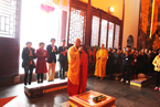 江西宜春显应禅寺举行甲午年新春祈福大典暨撞钟法会