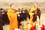 嵩山少林寺都市禅堂：放生护生 祈愿和平