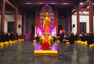庐山东林寺净土苑举办佛祖出家纪念日祝圣法会
