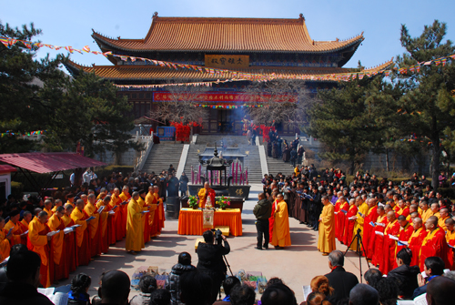 辽宁省调兵山市明月禅寺2012年法界圣凡普度大斋盛会：放生