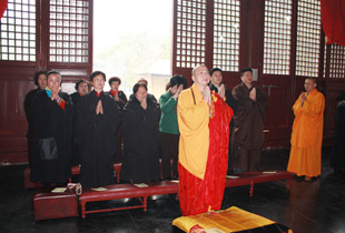 上海洪福寺举行华严法会圆满暨观音圣诞普佛