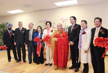美国硅谷少林禅武医养生中心开光洒净法会举行
