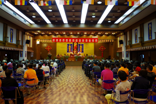 上海闵行区佛协讲经说法交流会在七宝教寺举行