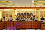 龙华古寺举行“宗教文化与环境保护”专题考察活动