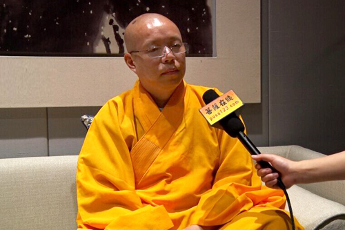 第四届佛教论坛现场采访中佛协副会长心澄大和尚 — 大菩文化