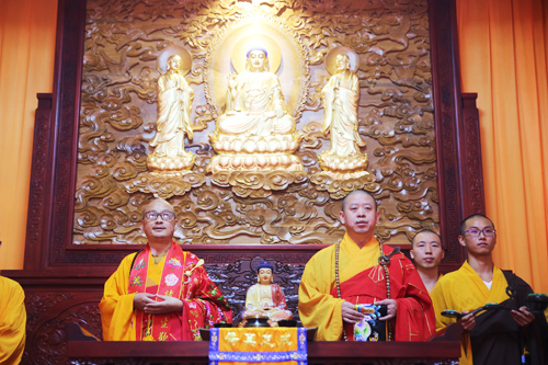 江西上饶博山能仁禅寺举行觉海法师荣膺方丈庆典法会