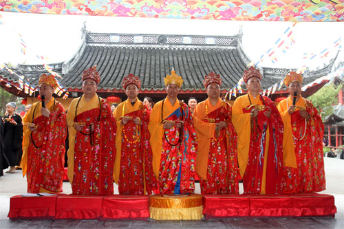 上海天光寺2016水陆法会圆满送圣