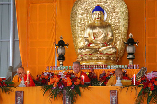江西上饶博山能仁禅寺三坛大戒法会第七天：通启二师、请戒开导、查验衣钵