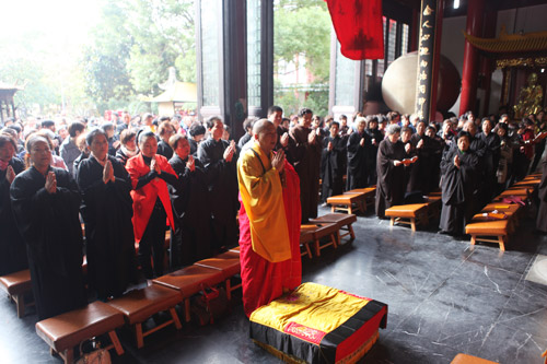 上海洪福寺消灾免难植福延寿吉祥大法会圆满