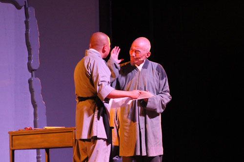温岭上演话剧《弘一法师—最后之胜利》 游本昌担纲主演