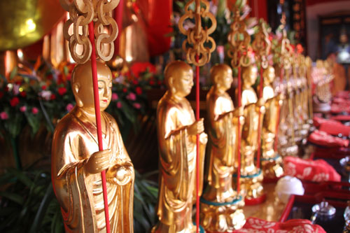 嘉兴南湖太平禅寺举行地藏王菩萨开光法会暨庆典仪式