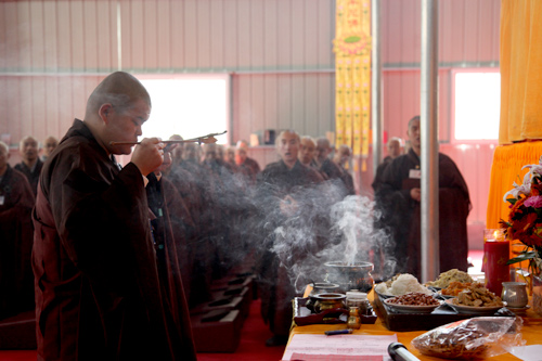 江西上饶能仁禅寺传授三坛大戒法会第二十一天：千僧斋