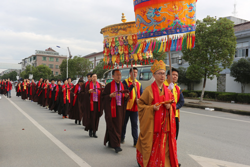 湖州永欣寺十方法界圣凡冥阳水陆普度大斋胜会圆满送圣