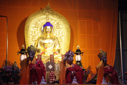 江西上饶能仁禅寺传授三坛大戒法会：三大士新戒焰口法会