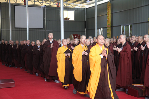 江西上饶能仁禅寺三坛大戒法会第二十六天：审遮忏悔