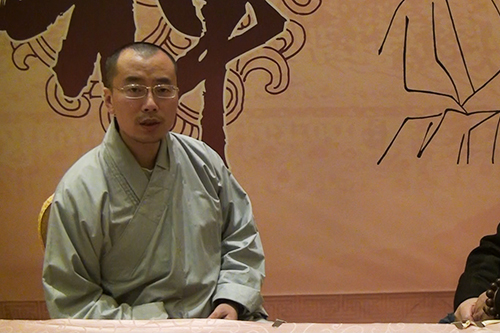 中国禅宗三祖寺第五届禅文化论坛采访宏慧法师