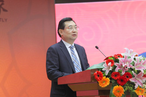 陕西省政府胡和平省长在汉传佛教祖庭文化研讨会上的致辞