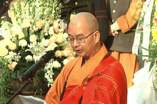 中国佛教协会学诚会长：明学长老不平凡的一生