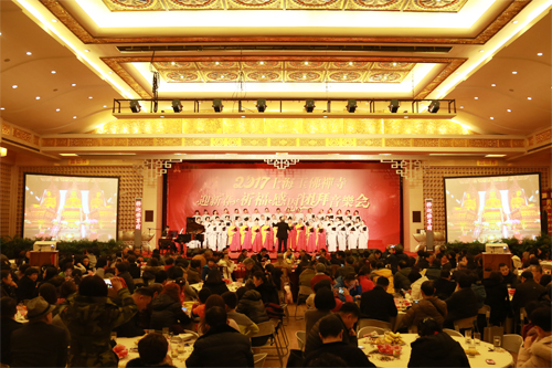 2017上海玉佛禅寺迎新春·祈福·感恩团拜音乐会举行