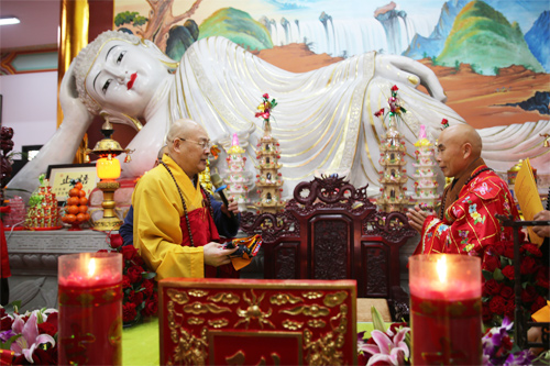 万年禅寺古刹重光 宏学法师荣膺方丈