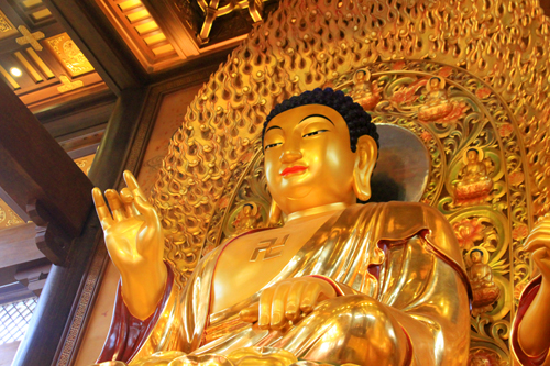 千年古刹弁山留迹 圆证教寺大雄宝殿落成开光