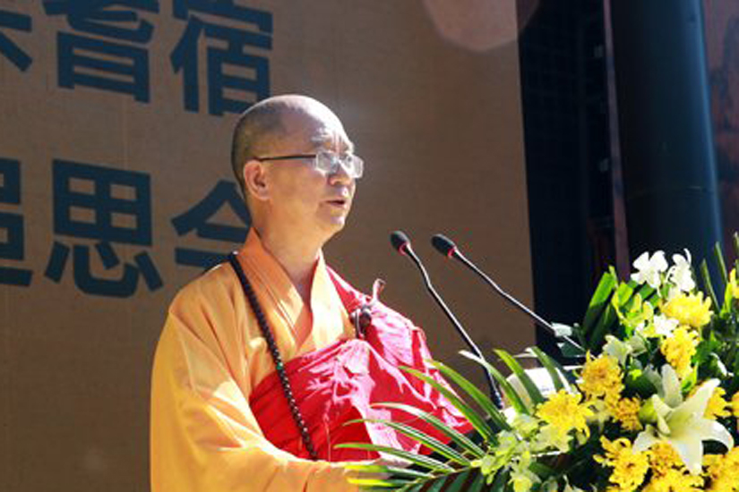 学诚法师在松纯长老示寂追思会上的致辞