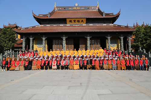 弘范三界 上海佛学院尼众律学部开学典礼于万佛阁举行