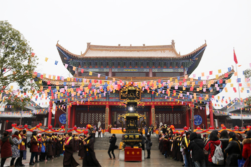 弘扬弥陀精神 昌明长老诞辰一百周年暨弥陀寺佛像开光庆典圆满